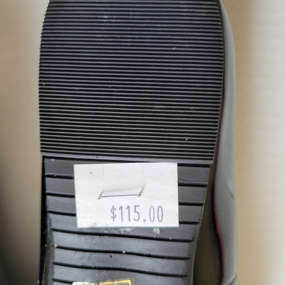 J Renee shoes black and white flats pointed toe patent leather preppy size 8 new - Picture 7 of 13